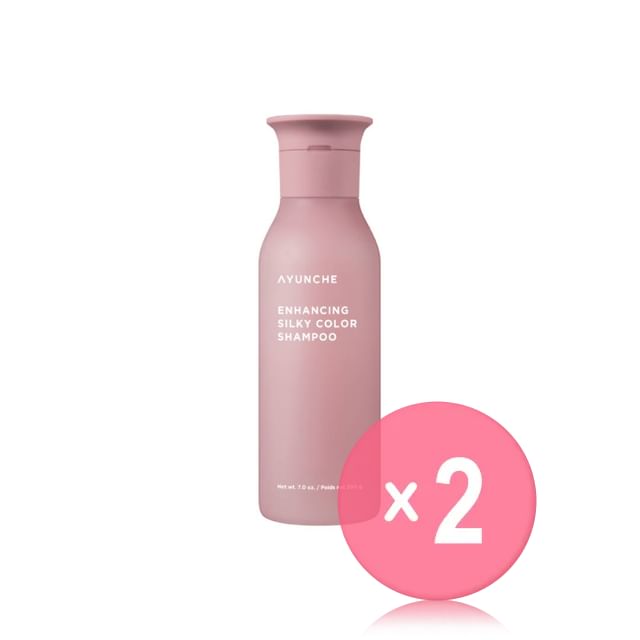 AYUNCHE-Enhancing Silky Color Shampoo Mini 2pcs Bundle Set