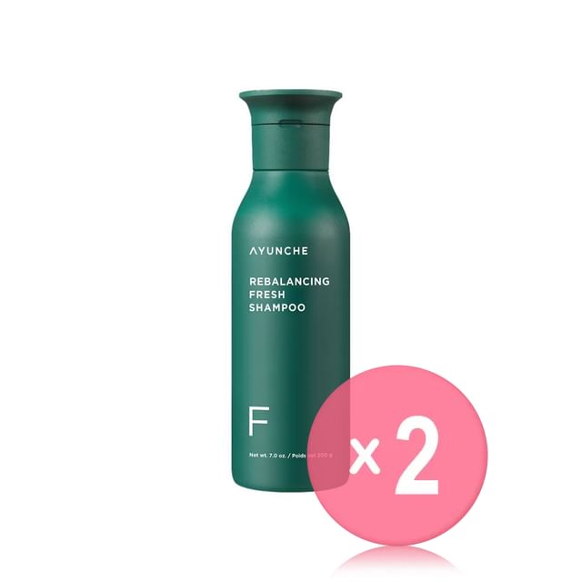AYUNCHE-Rebalancing Fresh Shampoo Mini 2pcs Bundle Set