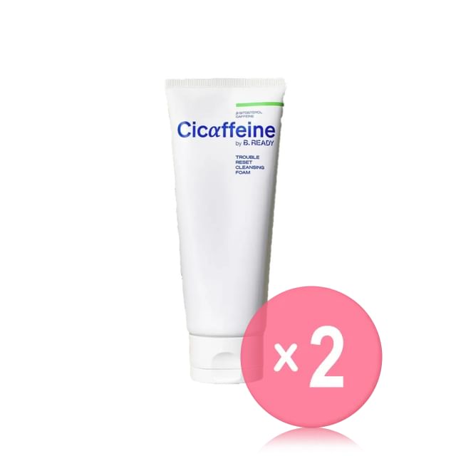 B-READY-Cicaffeine Trouble Reset Cleansing Foam 2pcs Bundle Set