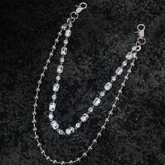BABLIBU-Beaded Layered Waist Chain