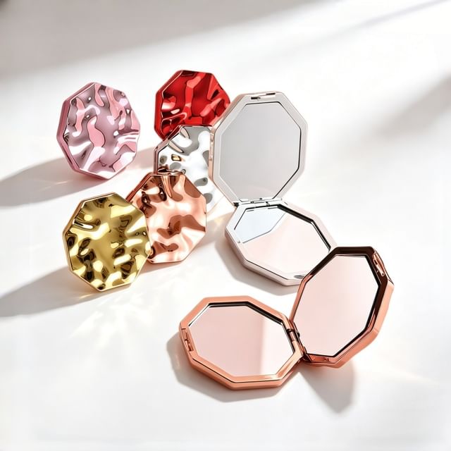 Baburu-Polygon Shape Portable Folding Mirror