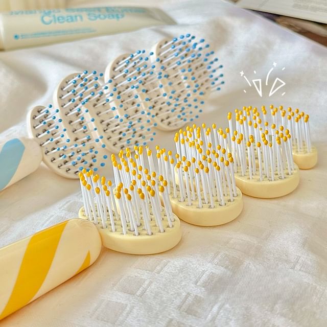 Baburu-Striped Wavy Volumizing Hair Brush