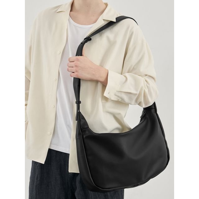 BagBuzz-Faux Leather Shoulder Bag