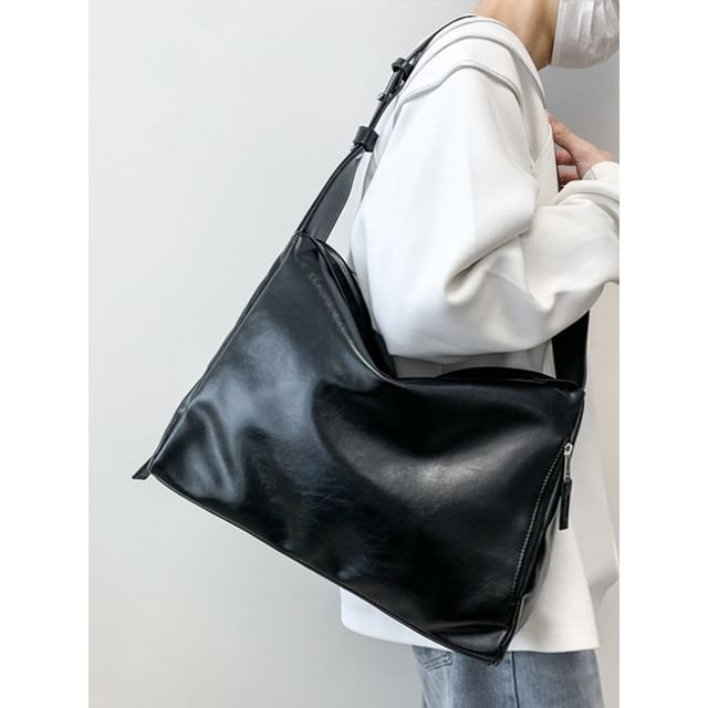 BagBuzz-Faux Leather Shoulder Bag
