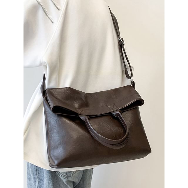 BagBuzz-Faux Leather Tote