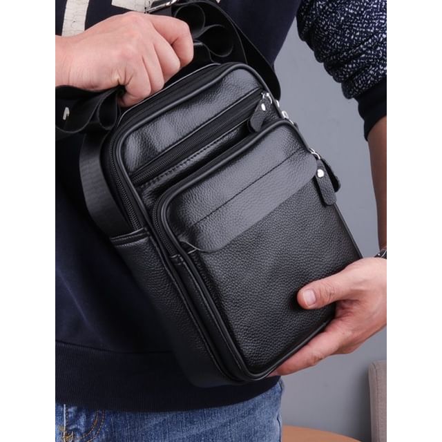 BagBuzz-Genuine Leather Crossbody Bag