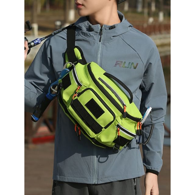 BagBuzz-Utility Fabric Sling Chest Bag