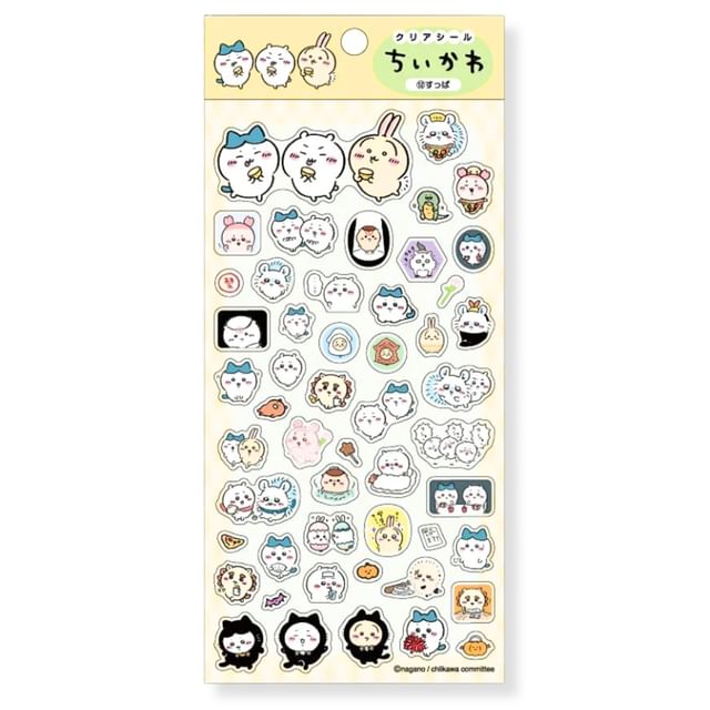 Bandai-Chiikawa Clear Sticker Sour