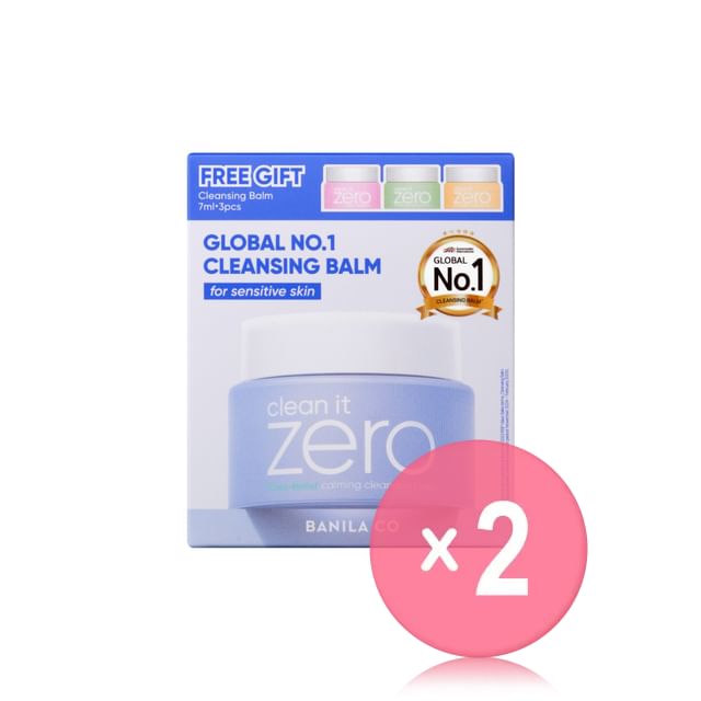 BANILA CO-Clean it Zero Calming Cleansing Balm Set 2pcs Bundle Set