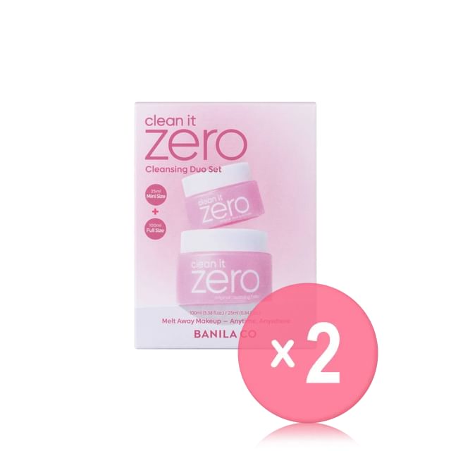 BANILA CO-Clean It Zero Cleansing Duo Set 2pcs Bundle Set