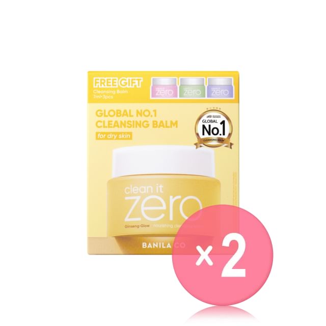 BANILA CO-Clean it Zero Nourishing Cleansing Balm Set 2pcs Bundle Set