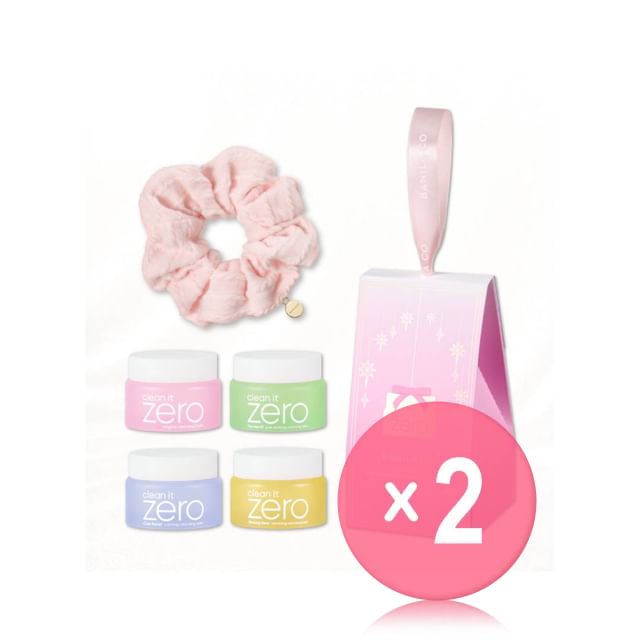 BANILA CO-Clean it Zero Pink Dazzle Mini Cleansing Balm Set 2pcs Bundle Set