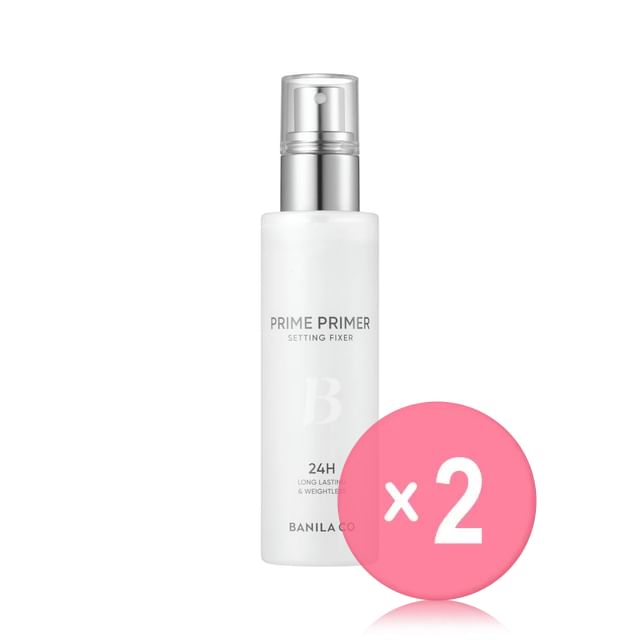 BANILA CO-Prime Primer Setting Fixer 2pcs Bundle Set