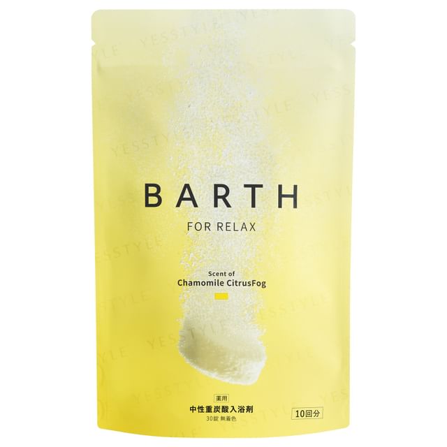 BARTH-For Relax Chamomile CitrusFog Bath Tablets 30