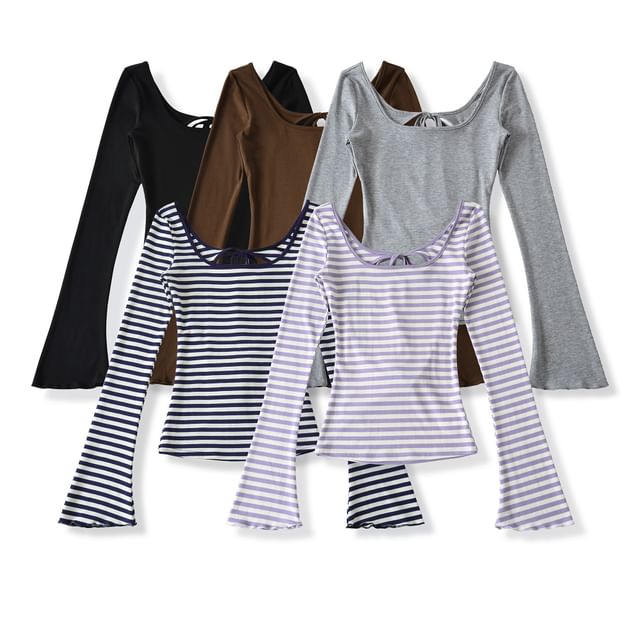 bazer-long-sleeve-scoop-neck-open-back-slim-fit-t-shirt-yesstyle