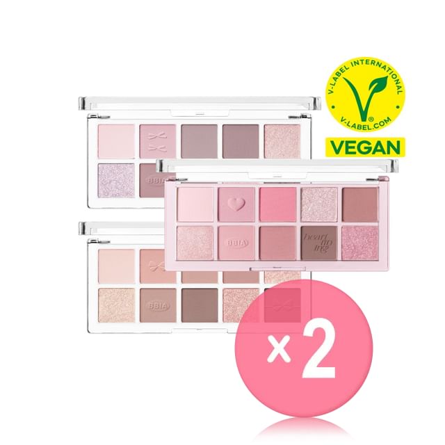 Bbi-Essential Eye Palette - 3 Types 2pcs Bundle Set