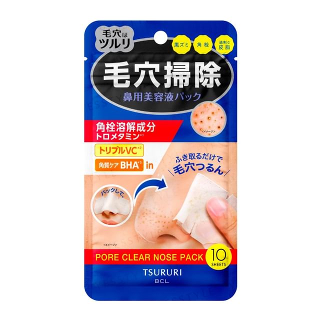 BCL-Tsururi Pore Clear Nose Pack