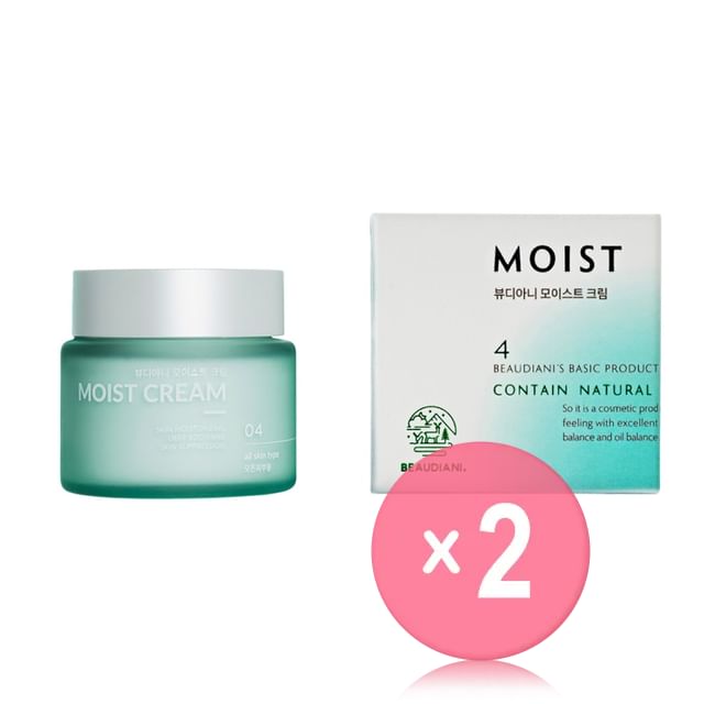 BEAUDIANI-Moist Cream 2pcs Bundle Set