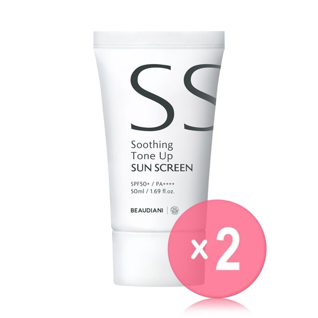 BEAUDIANI-Soothing Tone Up Sun Screen 2pcs Bundle Set