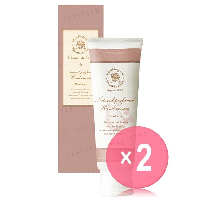Beaute de Sae-Natural Perfumed Hand Cream Pearberry 2pcs Bundle Set