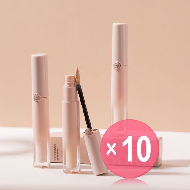 BEAUTY GLAZED-Full Coverage Concealer - 6 Shades 10pcs Bundle Set