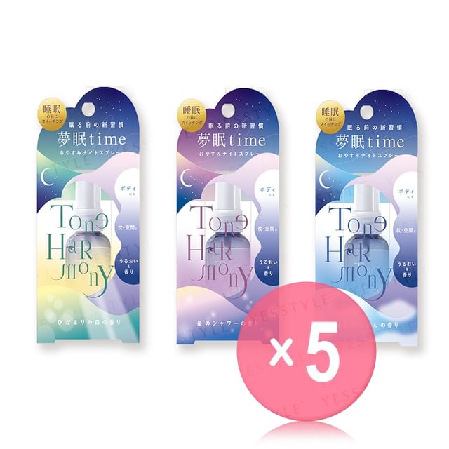 Beauty World-ST Tone Harmony Good Night Spray 5pcs Bundle Set