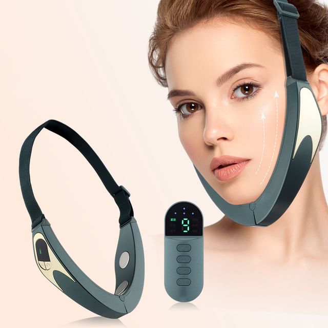 Beautyronics-USB Rechargeable EMS V Shape Facing Lifter Band