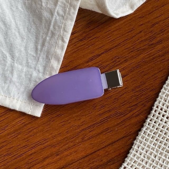BeDaisy-Frosted Plain Hair Clip