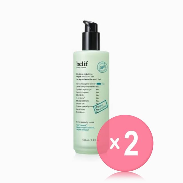 Belif-Problem Solution Vegan Moisturizer 2pcs Bundle Set