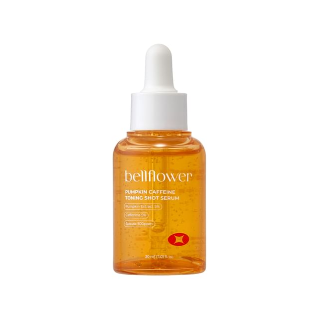 Bellflower-Pumpkin Caffeine Toning Shot Serum