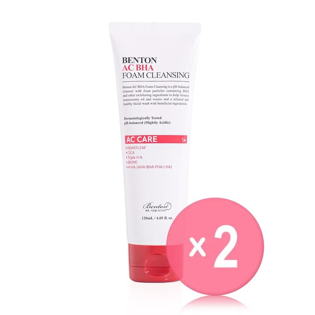 Benton-AC BHA Foam Cleansing 2pcs Bundle Set