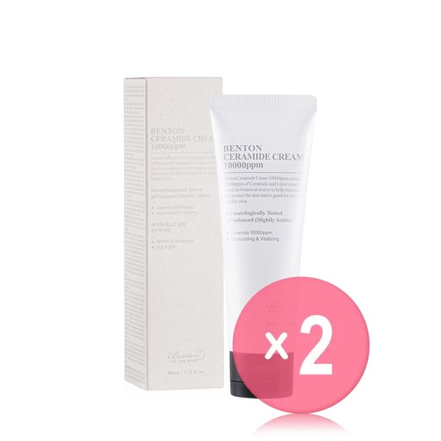 Benton-Ceramide Cream 10000ppm 2pcs Bundle Set