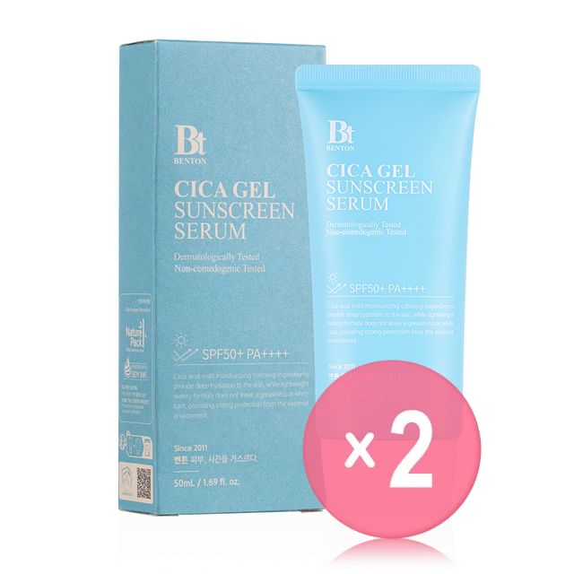 Benton-Cica Gel Sunscreen Serum 2pcs Bundle Set