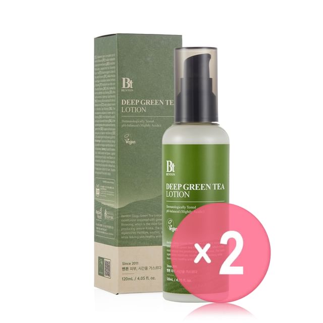 Benton-Deep Green Tea Lotion 2pcs Bundle Set