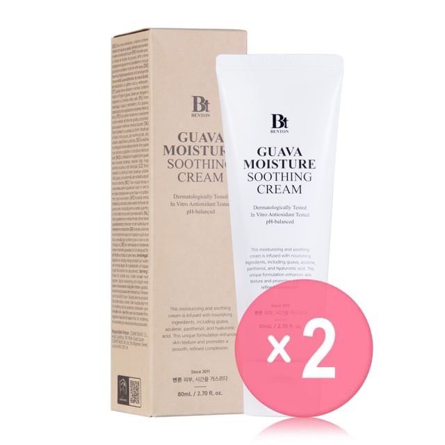 Benton-Guava Moisture Soothing Cream 2pcs Bundle Set