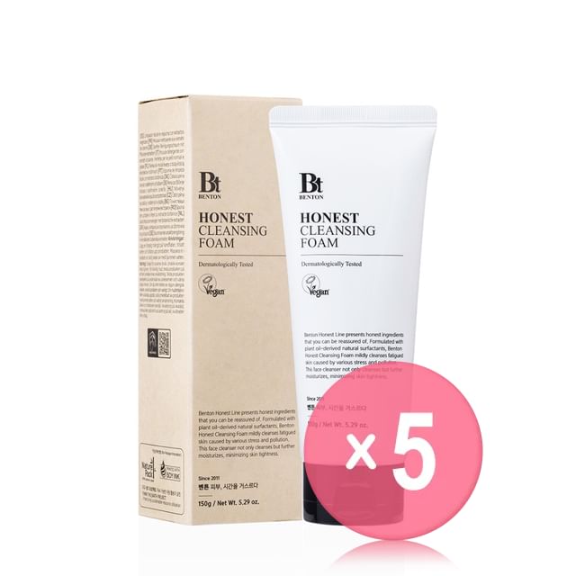 Benton-Honest Cleansing Foam 5pcs Bundle Set