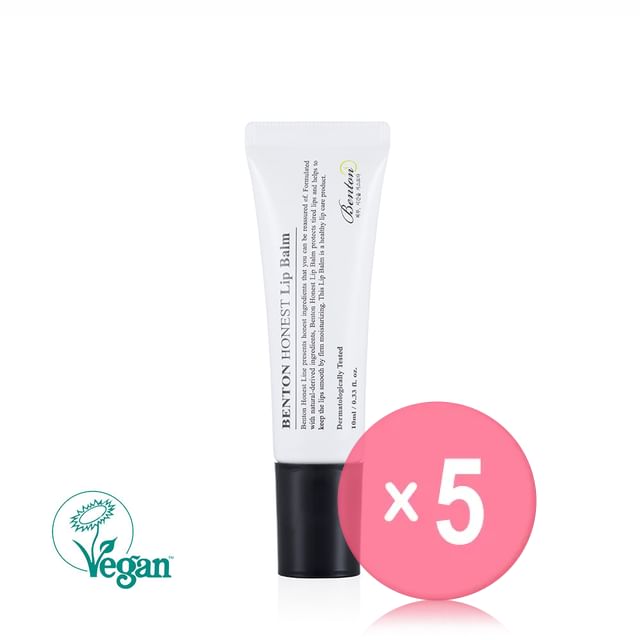 Benton-Honest Lip Balm 5pcs Bundle Set
