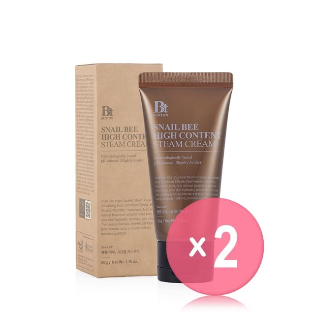 Benton-Snail Bee High Content Steam Cream 2pcs Bundle Set