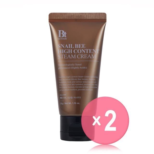 Benton-Snail Bee High Content Steam Cream 2pcs Bundle Set