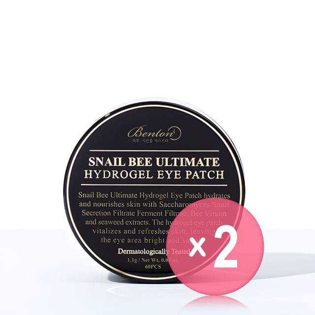 Benton-Snail Bee Ultimate Hydrogel Eye Patch 2pcs Bundle Set
