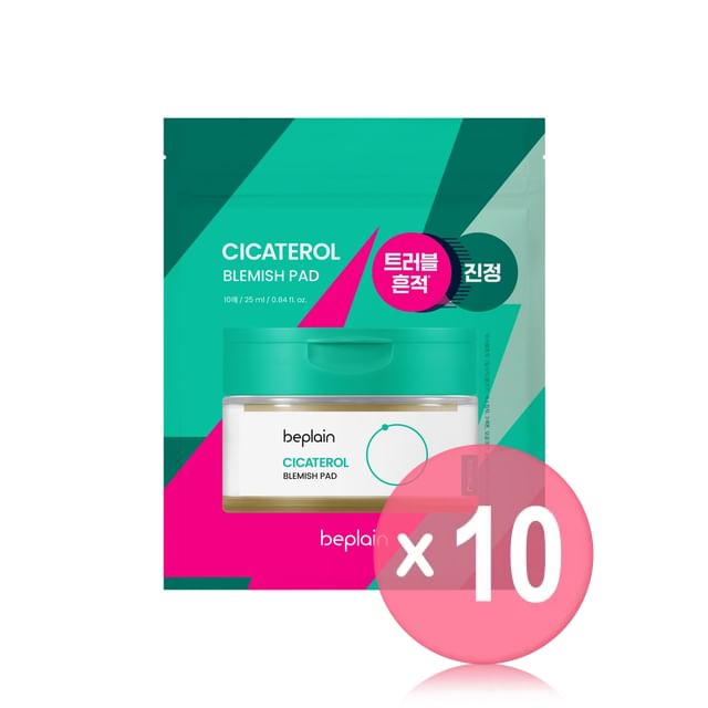 beplain-Cicaterol Blemish Pad Mini 10pcs Bundle Set - Set Dischetti Anti-imperfezioni Mini Formato 10pz