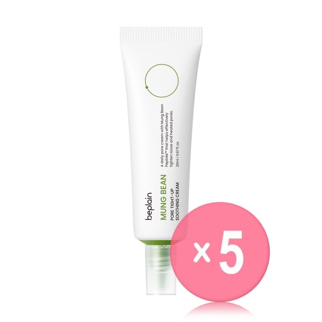beplain-Mung Bean Pore Tight-up Serum Mini 5pcs Bundle Set - Set Crema Solare Lenitiva Mini Formato 5pz