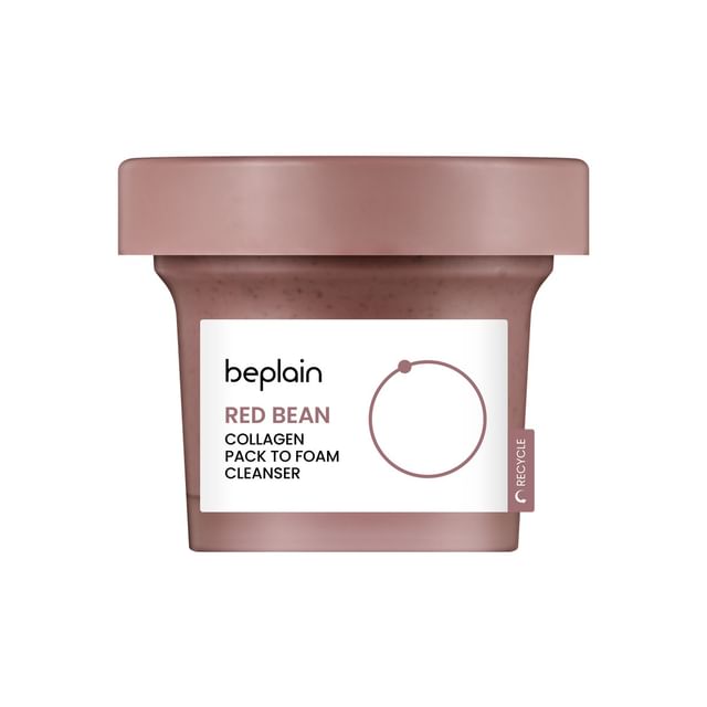 BEPLAIN Red Bean Collagen Pack to Foam Cleanser 100ml