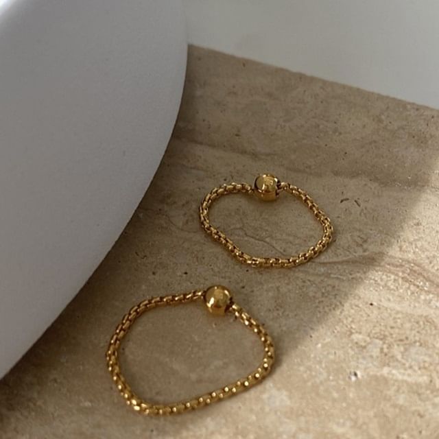 Betsuno-Bead Chain Ring