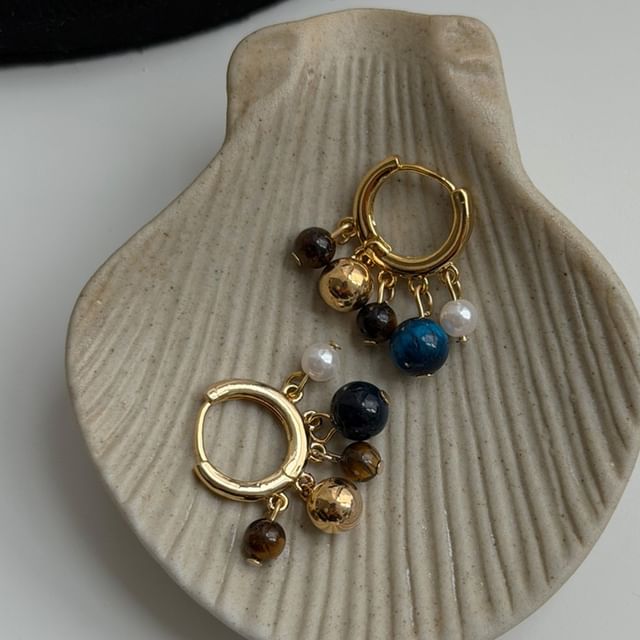 Betsuno-Gemstone Drop Earring