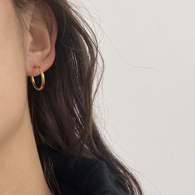 Betsuno-Plain Hoop Earring