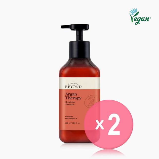BEYOND-Argan Therapy Repairing Shampoo 2pcs Bundle Set