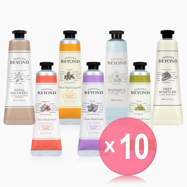 BEYOND-Classic Hand Cream - 7 Types 10pcs Bundle Set