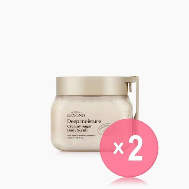 BEYOND-Deep Moisture Creamy Sugar Body Scrub 2pcs Bundle Set
