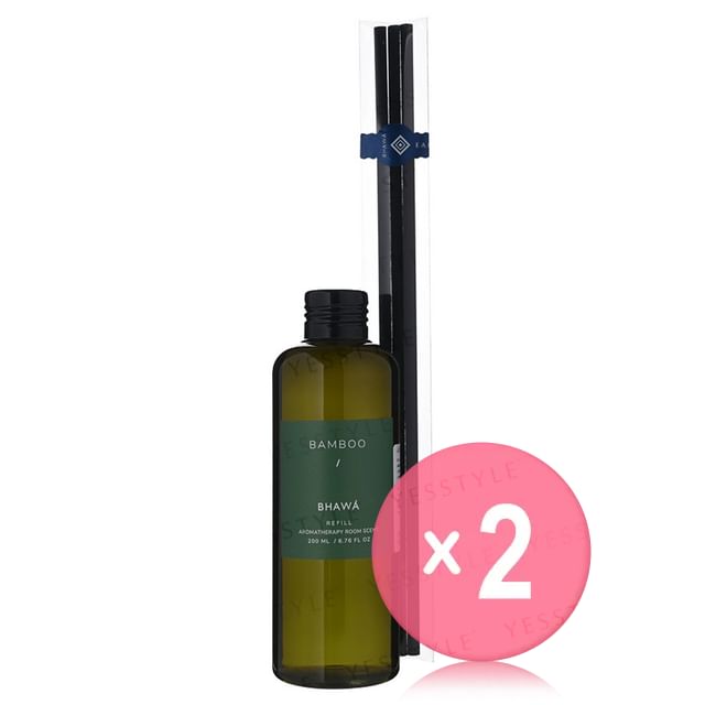 BHAWA-Room Scent Refill Bamboo 2pcs Bundle Set